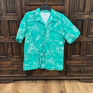 Columbia PFG Nautical Print Shirt